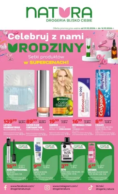 Drogerie Natura gazetka - od 01/10/2026 do 14/10/2026