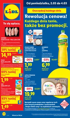 Lidl od poniedziałku